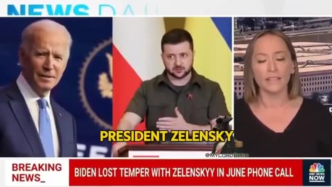 🇺🇦🇺🇸 Apparently Zelensky managed to annoy Biden last summer