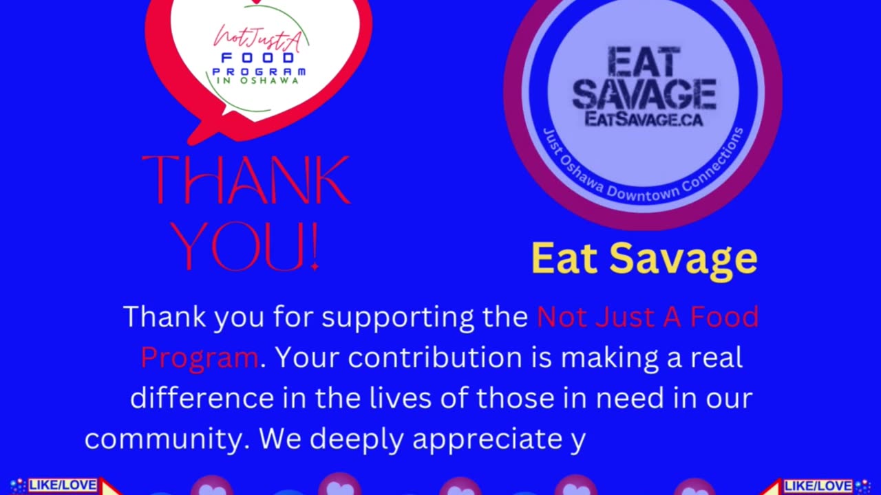 Thank You Eat Savage!