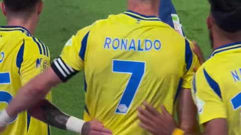 Cristiano Ronaldo's stunning volley in person! It has now been voted as the best goald