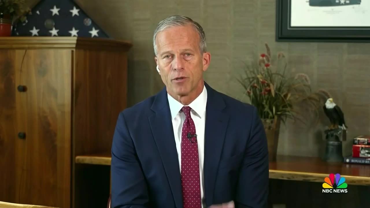 John Thune praises tariffs as he says farmers have 'big harvest' with 'no place to go'
