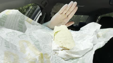 Granny Goatee reviews Subway's NEW Lavash Wrap, Honey Mustard Chicken version, celebrating 100 subs!