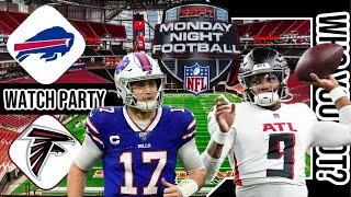Buffalo Bills vs Atlanta Falcons | Live Play by Play Stream | #nfl #nflfootball 10-13-25 MNF Game 🏈🔥