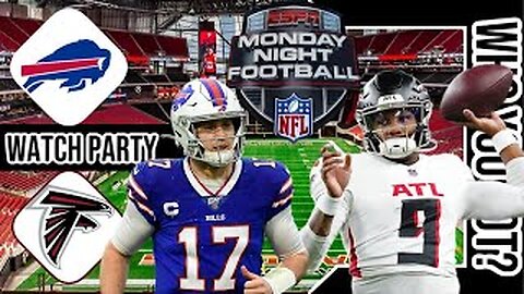 Buffalo Bills vs Atlanta Falcons | Live Play by Play Stream | #nfl #nflfootball 10-13-25 MNF Game 🏈🔥