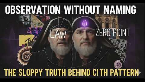 Observation Without Naming: The Truth Behind the Pattern