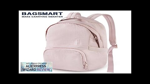 BAGSMART Cute Backpack for Women School College Anti-theft Travel Waterproof Small 13 Review