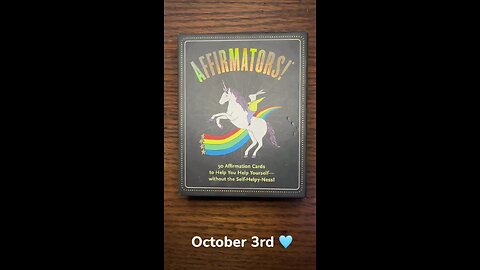 10/3/25 card: playfulness