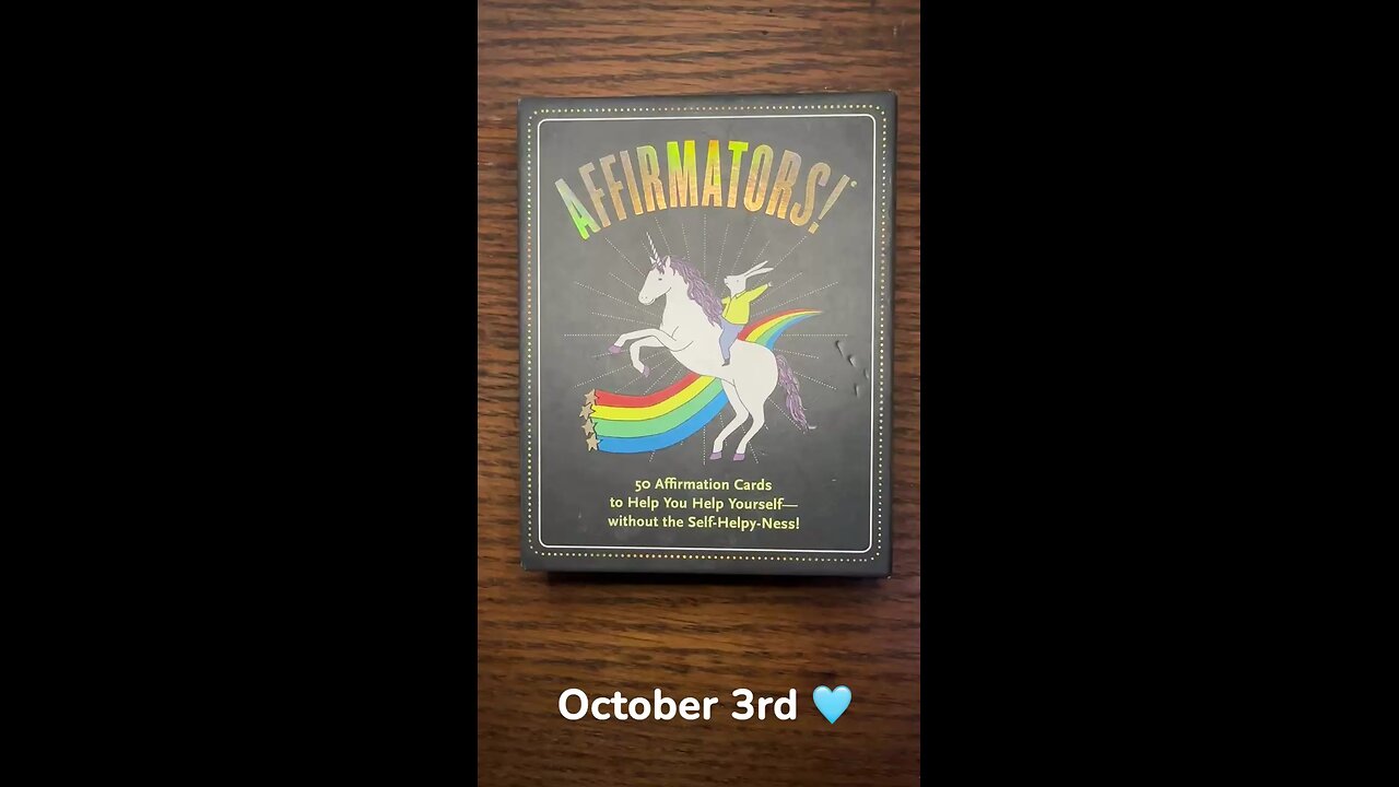 10/3/25 card: playfulness