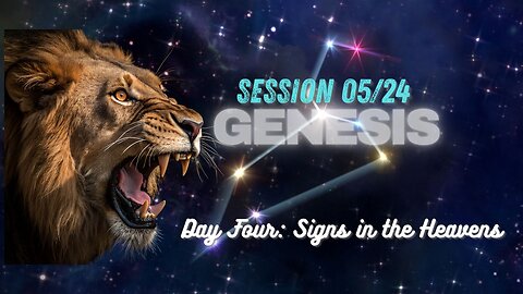 Genesis Chapter 1 with Chuck Missler (Day Four of Creation)