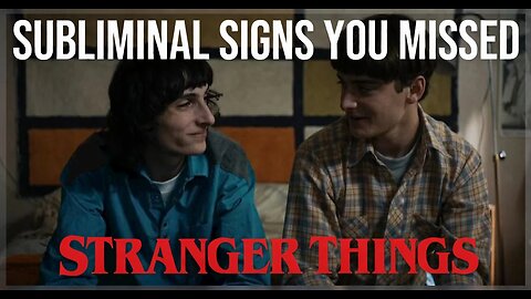 ALL SUBLIMINAL SIGNS THAT YOU MISSED THAT "WILL" WAS GAY...(STRANGER THINGS) |PLEDGE LIGHT🪬👁