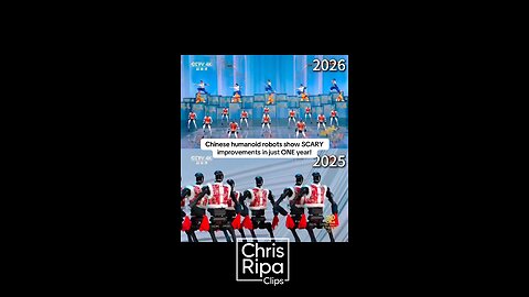 Chinese humanoid robots show SCARY improvements in just ONE year!