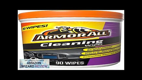 Armor All Car Cleaning Wipes Wipes for Car Interior and Car Exterior Review