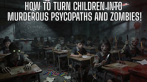 Our Government Is Turning YOUR CHILDREN INTO ZOMBIES AND PSYCHOPATHS!