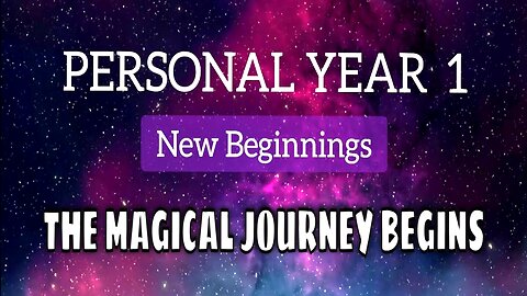 Personal Year 1 in 2026? 🔥 The Year Your Heart Guides Your Soul's Magical Destiny! 😯💫