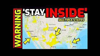 WARNING ⚠️ It's SPREADING..... Officials just issued "Stay Inside" Orders for Multiple States