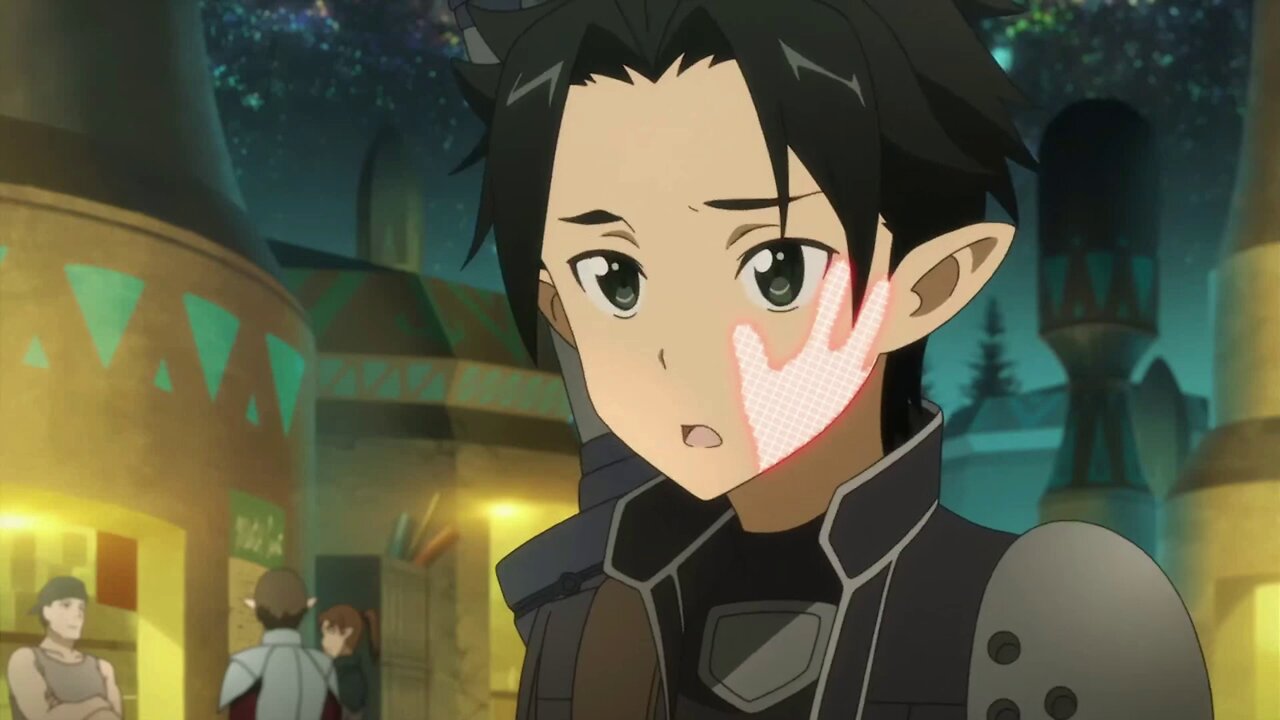 Sword Art Online - Leafa slaps Kirito