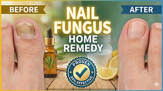 Nail Fungus Home Remedy: Proven 95% Effective