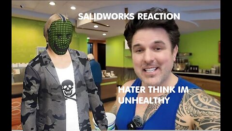 Vacation Education Reaction - Haters Think He's Unhealth - SaladWorks!