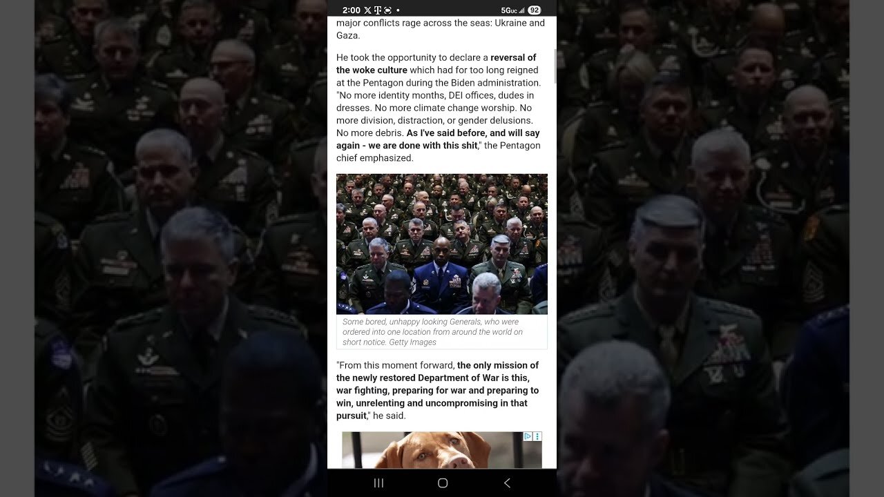 IF YOU CAN'T SEE IT BY NOW...YOU'RE COOKED! (TIME FOR WAR)