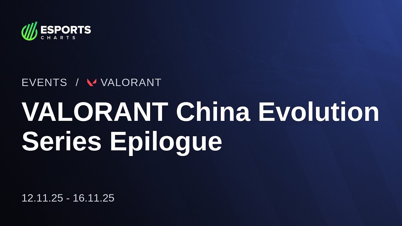 VALORANT Evolution Cup Series Epilogue