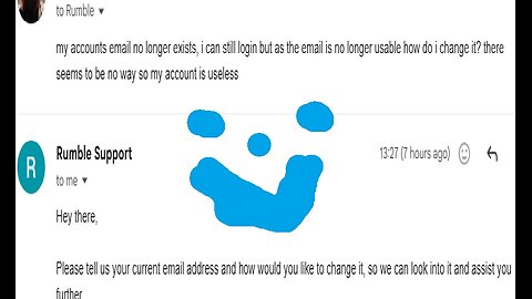 #tech,#rumble , change your email , if you lose access to your
