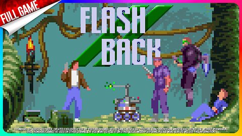 Flashback: The Quest for Identity (Sega Genesis - US) Longplay