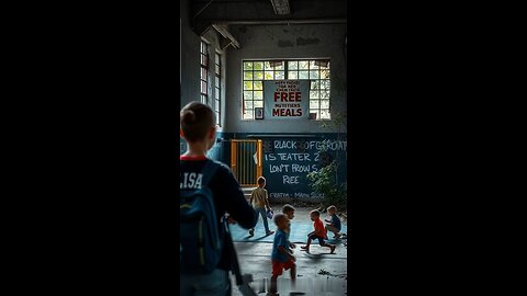 “Nutritious meal program: free drama, paid by taxpayers.”