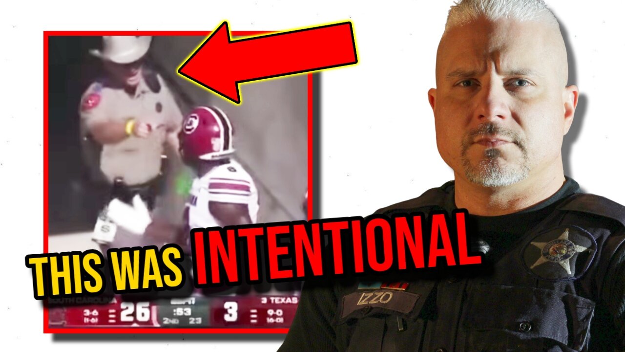 Texas Cop CAUGHT Hitting Player on Purpose — This Was No Accident