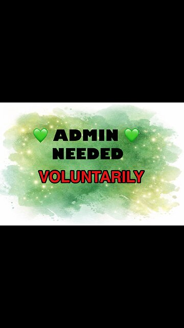 Volunteer Admins Needed | Help Support A Healing Community