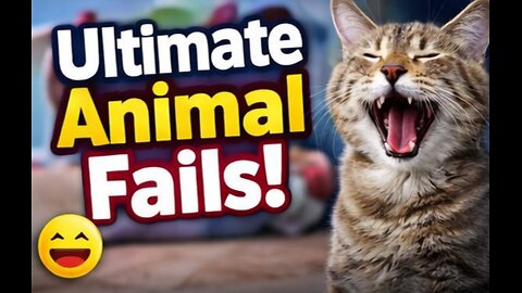 Try Not to Laugh Funny Animal Fails😍❤️