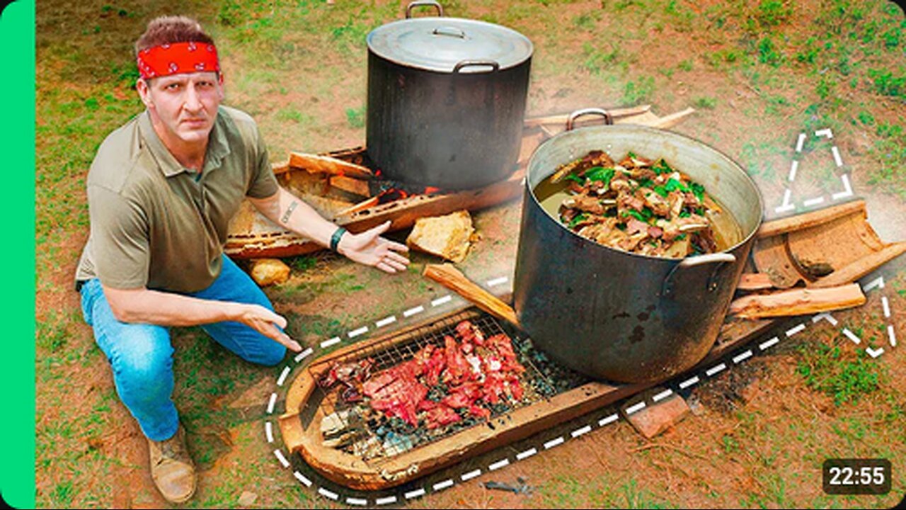 Cooking Hmong Food in an American Missile in Laos!!