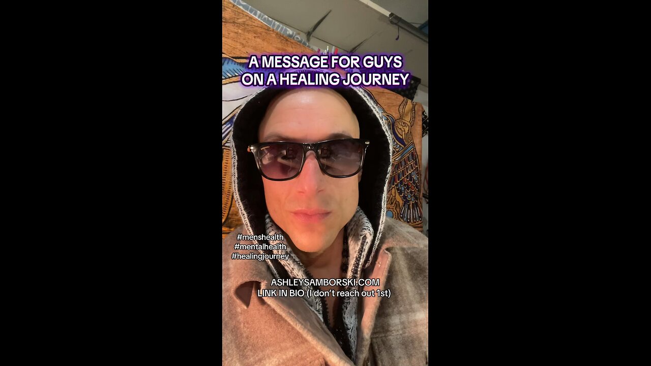 A MESSAGE FOR GUYS ON A HEALING JOURNEY #menshealth #mentalhealth