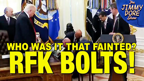 Robert F. Kennedy Jr. FLEES After Pharma Exec Faints - In White House Press Briefing