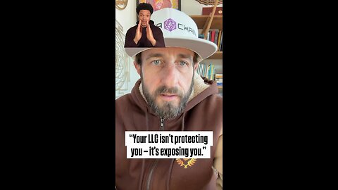 Your LLC Isn't Protecting You - It's Exposing You! 💯