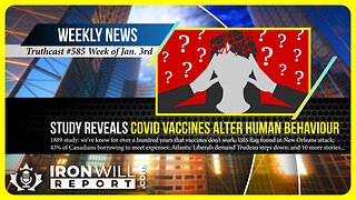 IWR News for January 3rd | Study Reveals COVID Vaccines Alter Human Behaviour