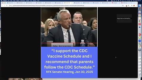 RFK JR SENATE HEARINGS - WOLF in SHEEP'S CLOTHING? - 30th January 2025