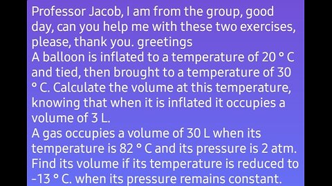 CHARLES LAW OR ISOBARIC LAW