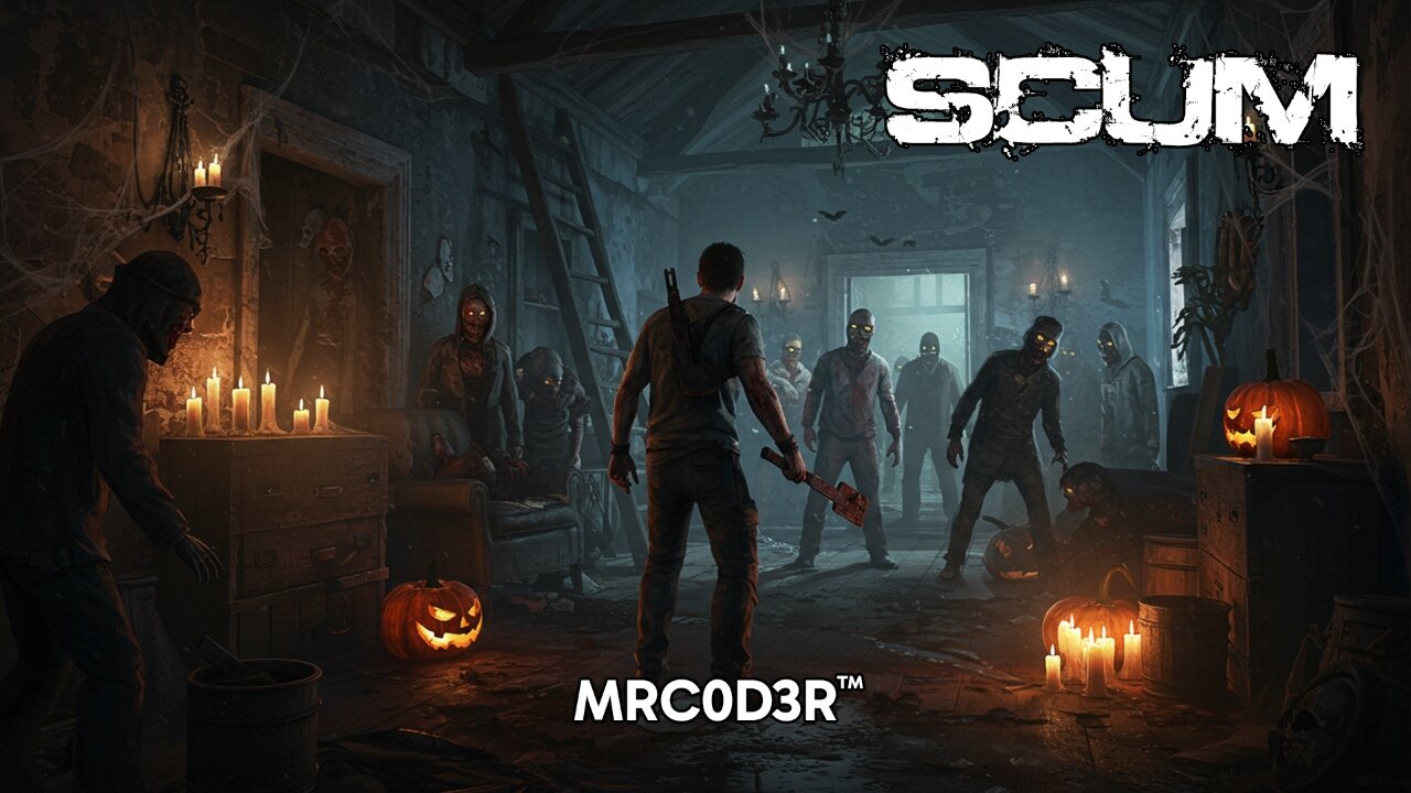 SCUM: A Trip To The Halloween House #gaming