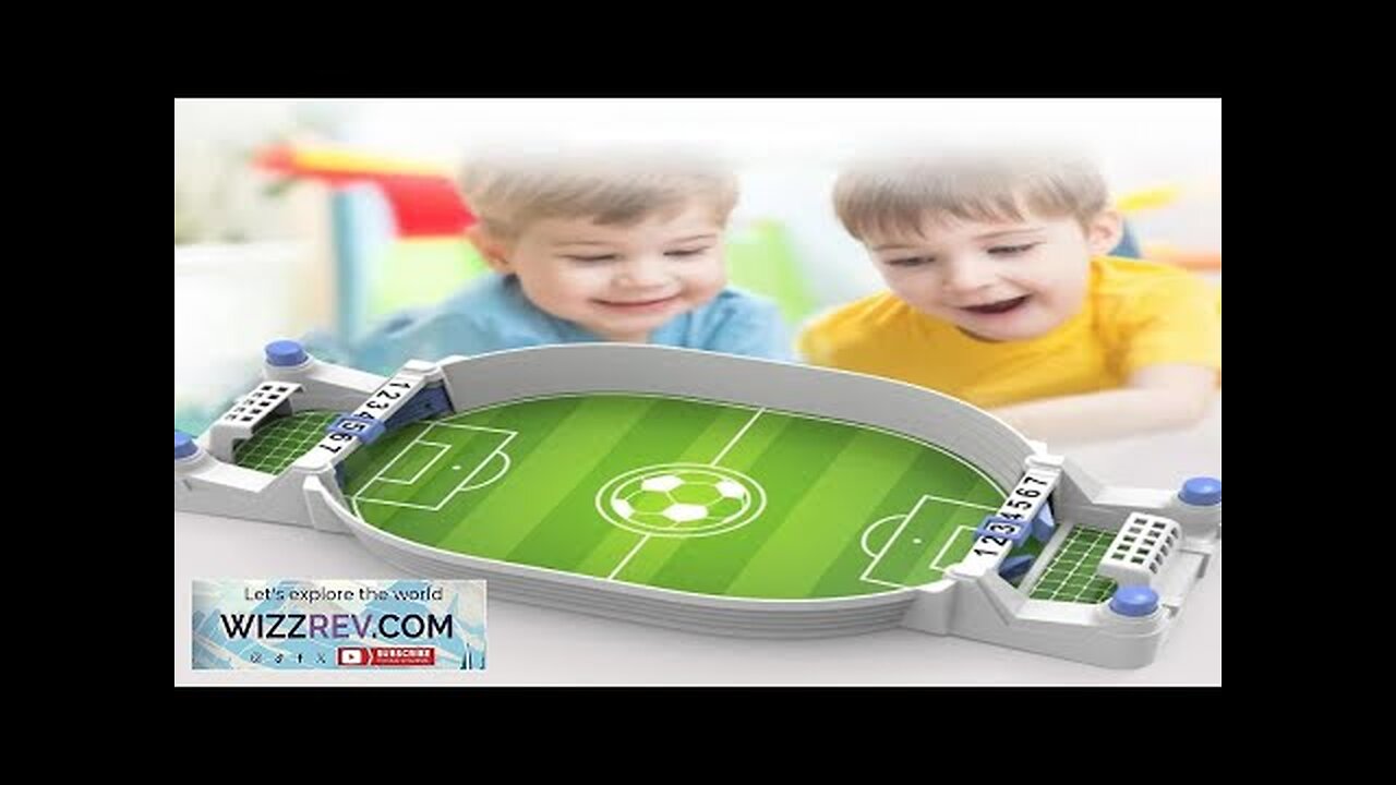 Table Football Board Game For Family Party Tabletop Soccer Play Ball Toys Review