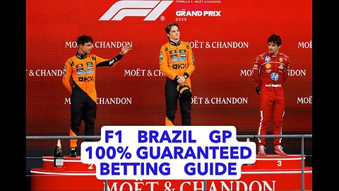 F1 Betting Guide 100% Guaranteed Brazil