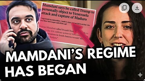 Zohran's REGIME has Began: NY waking up to 5AM Muslim call for prayer now...