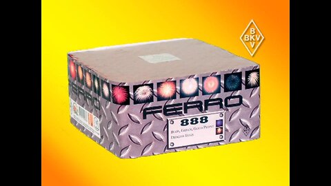 BKV - Ferro 888 - 100 Schots 1.5. Vuurwerkcake