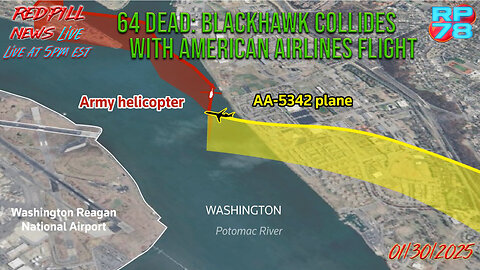 DC Midair Collision Raises Serious Questions on Red Pill News Live