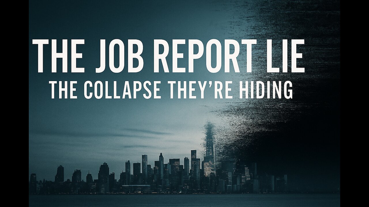 The Jobs Report Lie-The Collapse They're Hiding