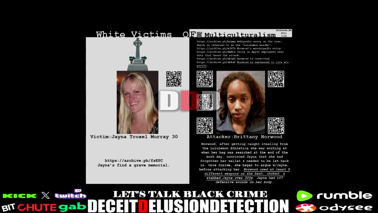 Black on White Crime Report #1134