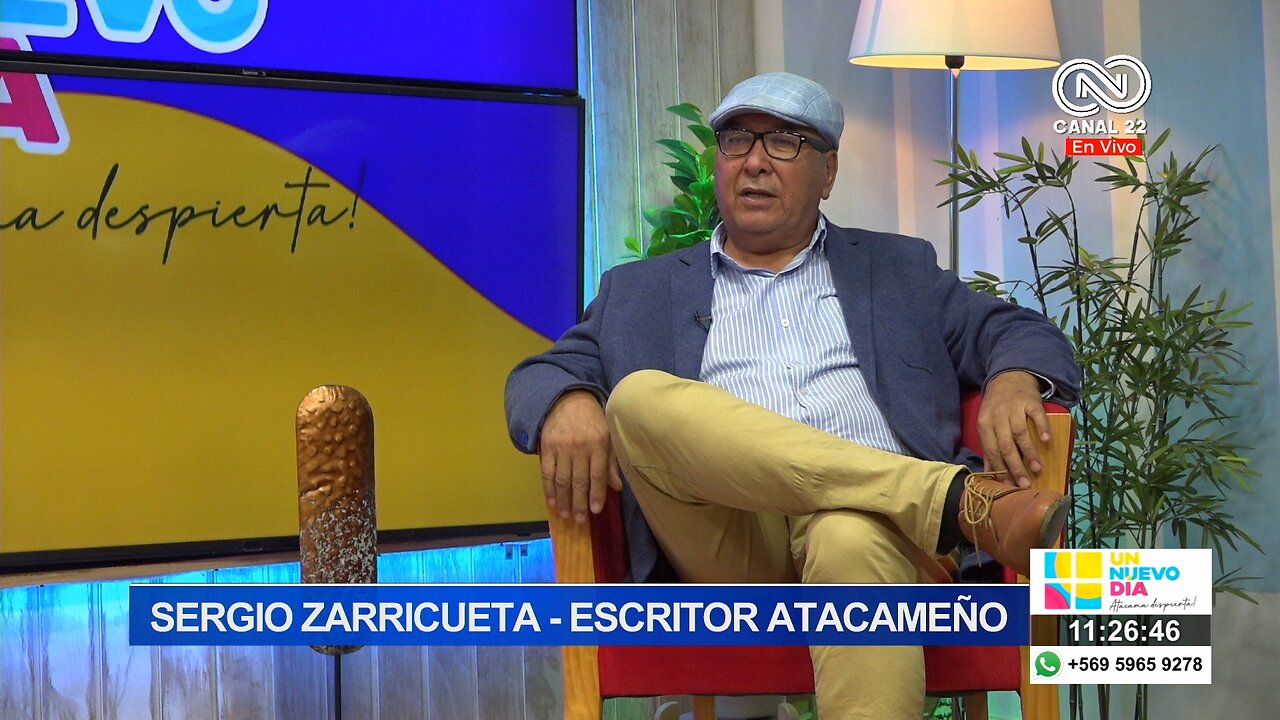 Sergio Zarricueta Escritor Atacameño