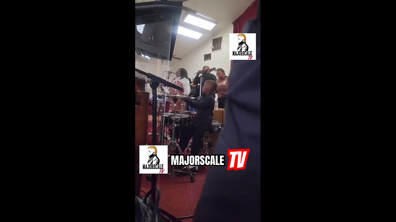 I think lil man is ready 🔥🥁🔥🔥🎵 #dopedrummer