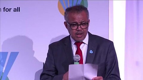 WHO Tedros thinks "it's time to be more aggressive in pushing back on anti-vaxxers"