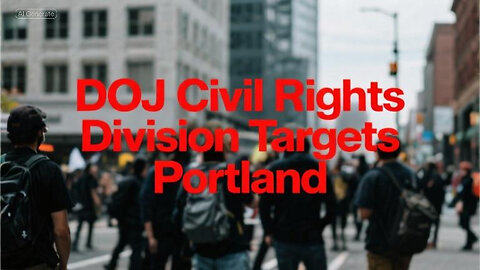 DOJ Targeting Portland over Civil Rights Violations