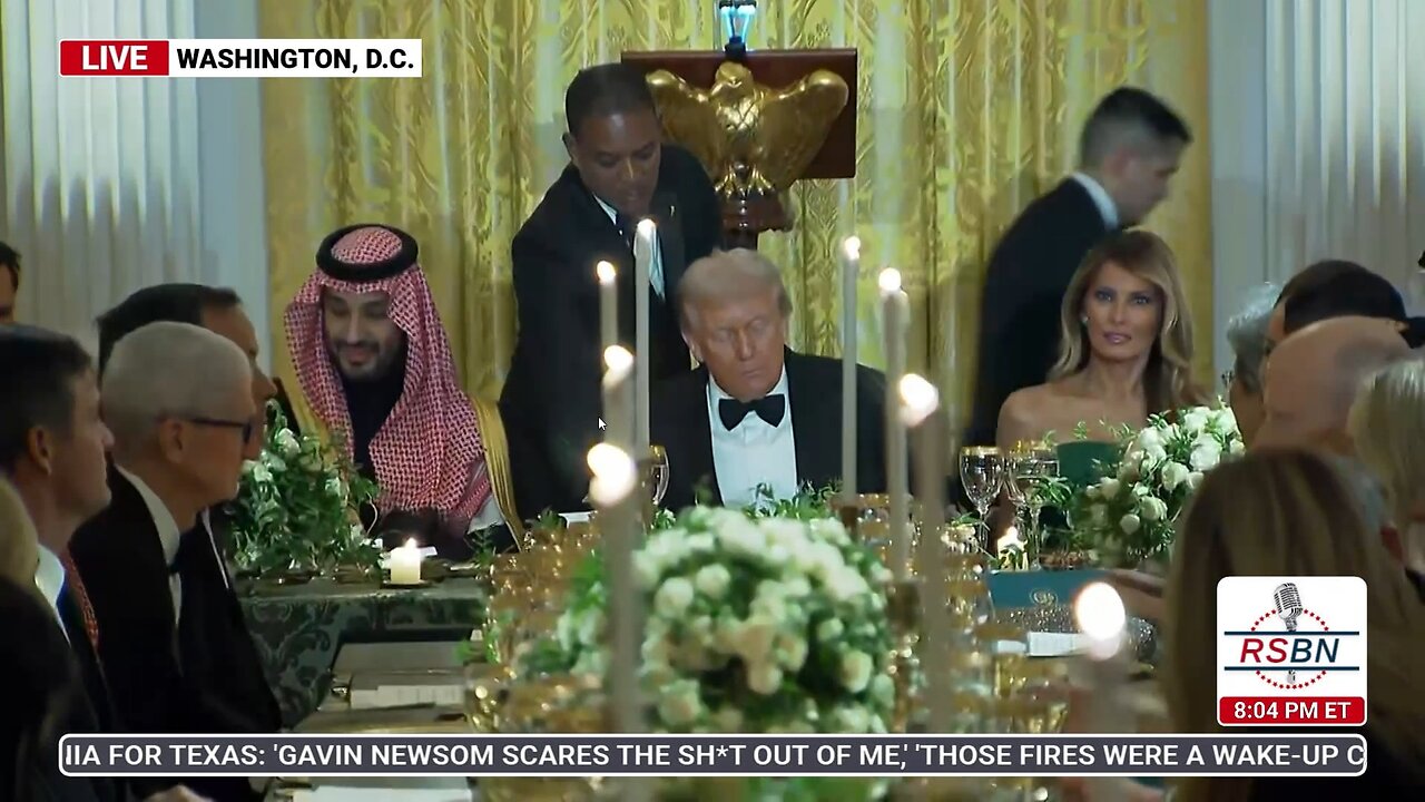 WATCH IN FULL: President Trump and Crown Prince of Saudi Arabia give remarks at the White House.