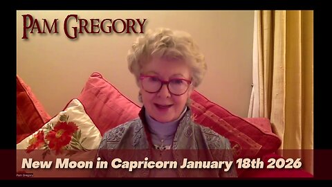 New Moon in Capricorn January 18th 2026 | Pam Gregory
